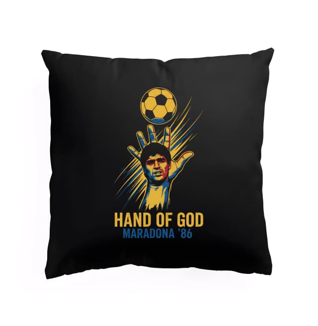 Polštář Boží Ruka Hand Of God Maradona 86 Ikonický Fotbalový Moment