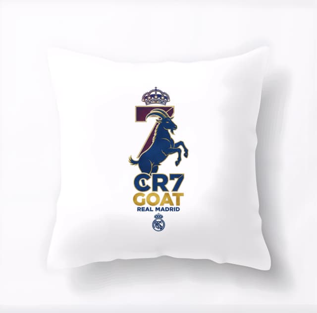 Polštář Královský Cr7 Goat Symbol Vítězství Real Madrid