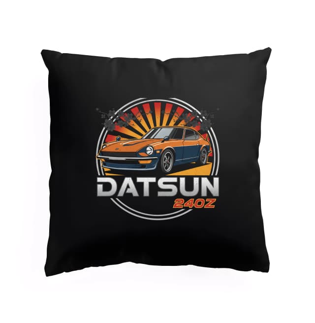 Polštář Datsun 240z Japonská Ikona Retro Západ Slunce A Třešňové Květy