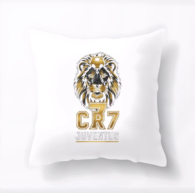 Polštář Královský Lev Cr7 Juventus Zlatá Koruna Síla Vítězství A Styl