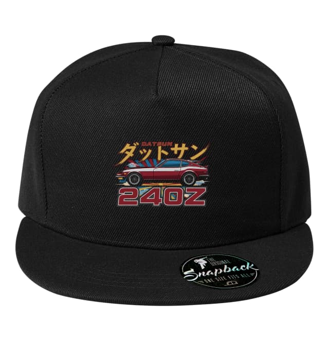 Snapback Dynamická Retro Japonská Ikona Datsun 240z S Vycházejícím Sluncem