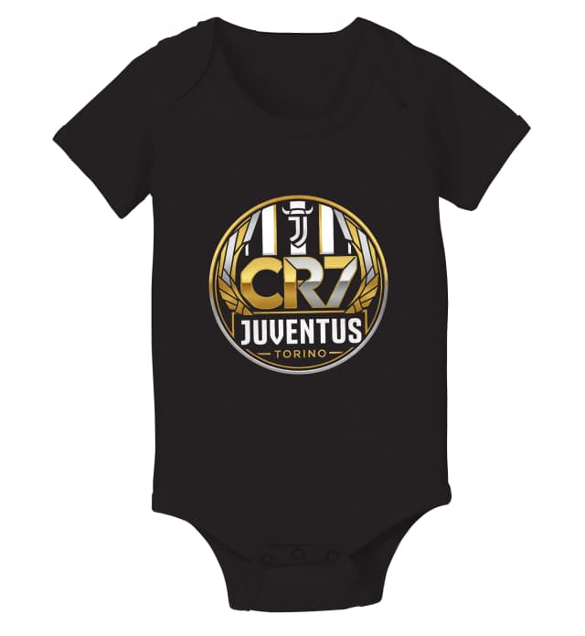 Dětské body Zlatý Emblém Cr7 Juventus Pro Opravdové Fanoušky Torina  Limitovaná Edice