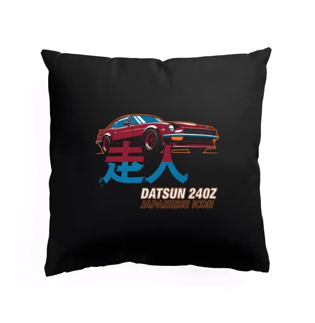 Polštář Legendární Datsun 240z Japonská Ikona Retro Silnic A Driftu