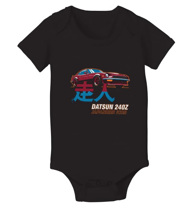 Dětské body Legendární Datsun 240z Japonská Ikona Retro Silnic A Driftu