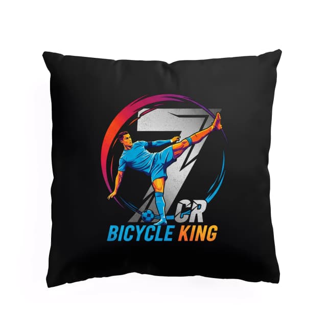 Polštář Cr7 Král Bicycle Kicků Akrobatické Góly Plné Stylu A Síly