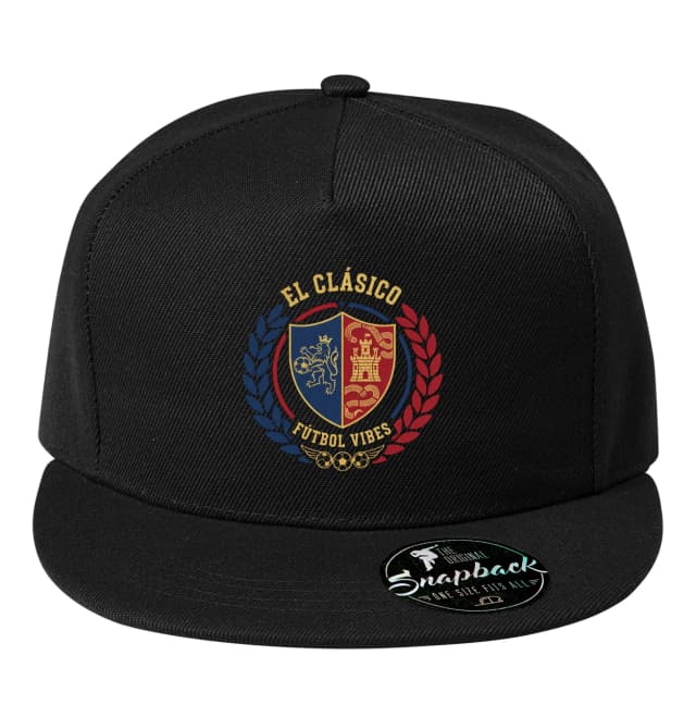 Snapback El Clásico Královský Emblém Fútbol Vibes A Fotbalová Vášeň
