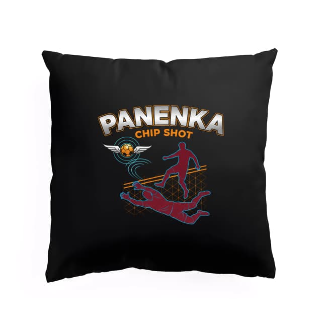 Polštář Panenka Chip Shot Mistrovský Fotbalový Gól Nad Brankářem