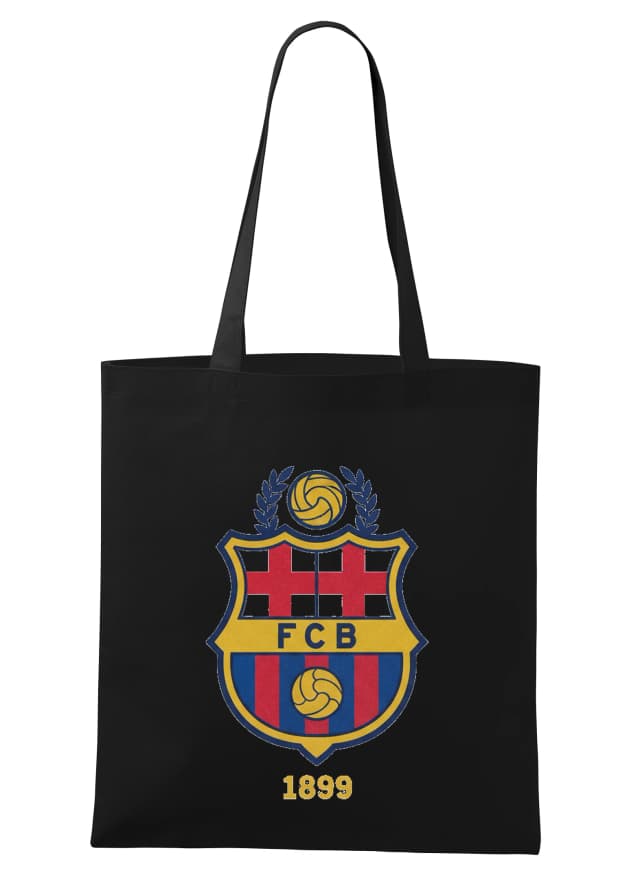 Nákupní taška Barcelonské Dědictví Zlatý Štít Fc Barcelona 1899