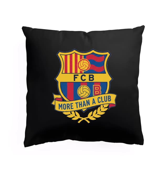 Polštář Emblém Fcb More Than A Club Kultovní Štít Dědictví A Vášeň