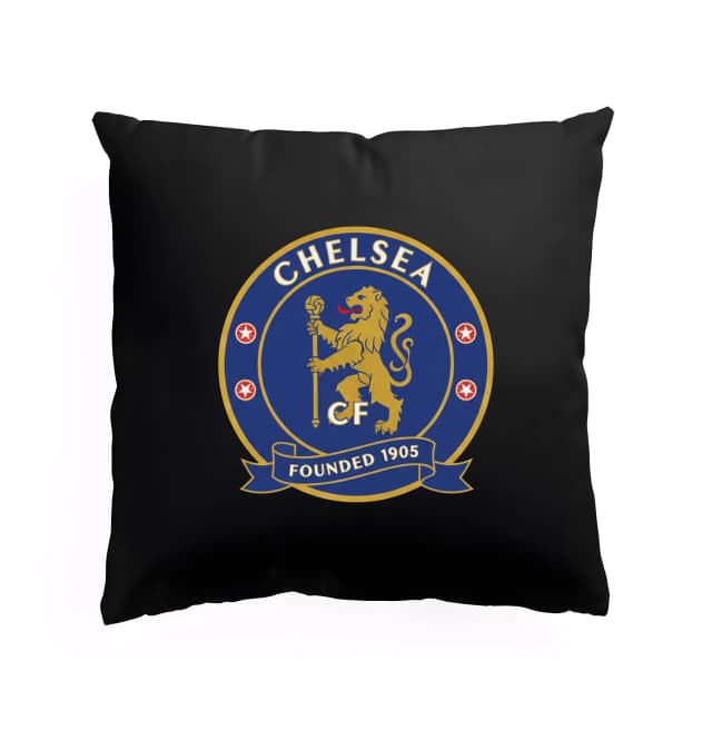 Polštář Chelsea Fc Zlatý Lev Emblém Královské Modré Dědictví 1905
