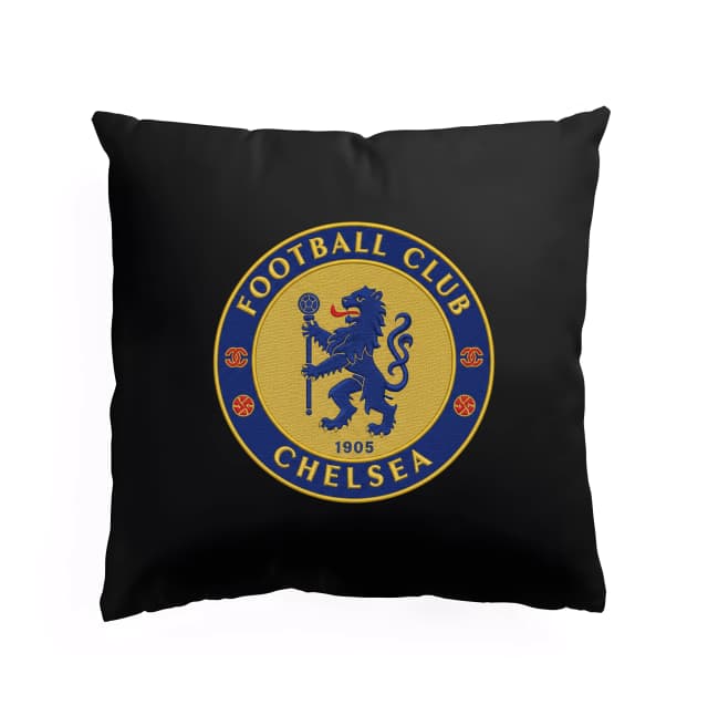 Polštář Královský Lev Chelsea Zlatý Emblém Fotbalového Dědictví 1905