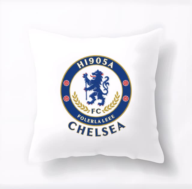 Polštář Královský Chelsea Lev A Štít 1905 Klubový Emblém Retro Styl