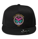 Snapback Neonový Plameňák Miami Zlaté Palmy Vlny A Západ Slunce 2020