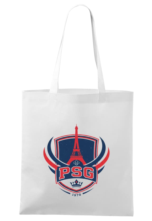 Nákupní taška Pařížská Embléma Psg Eiffel Tower A Královská Červenomodrá Síla
