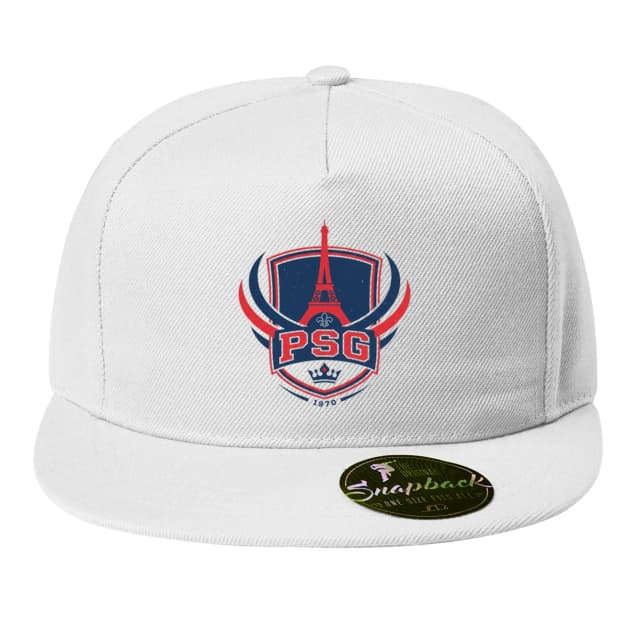 Snapback Pařížská Embléma Psg Eiffel Tower A Královská Červenomodrá Síla