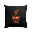 Polštář Červený Erb Youll Never Walk Alone Liverpoolské Legendární Srdce