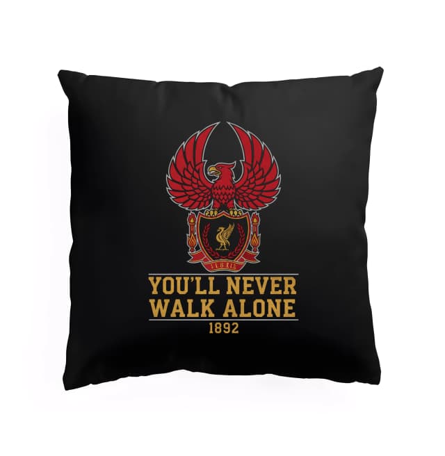 Polštář Ohnivý Fénix Youll Never Walk Alone Síla Tradice 1892