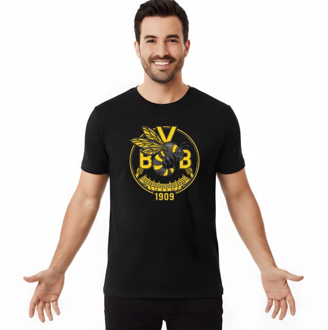 Pánské tričko Živá Vosí Symbolika Bvb Borussia Dortmund 1909 Stadionová Vášeň