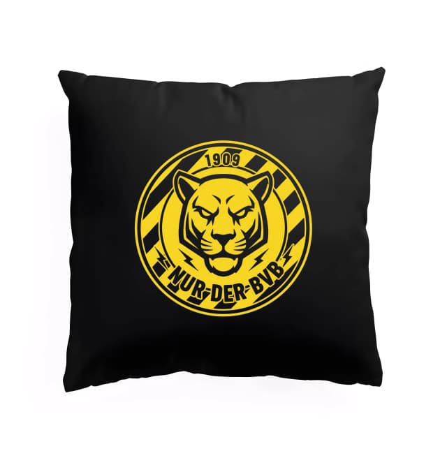 Polštář Žlutá Síla Tygrů Bvb Hrdost 1909 Městský Dravý Symbol
