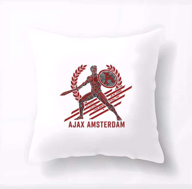 Polštář Ajax Amsterdam Rudý Válečník Se Štítem A Vavřínem