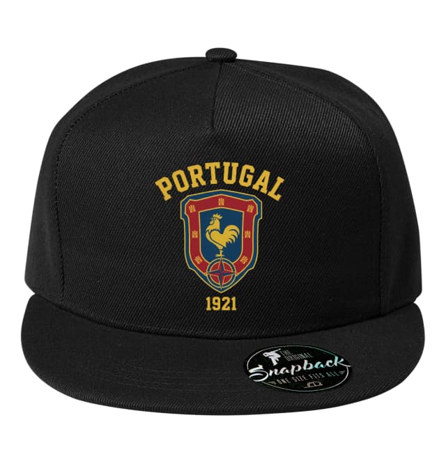 Snapback Portugal Zlatý Kohout 1921 Retro Emblém Národního Ducha