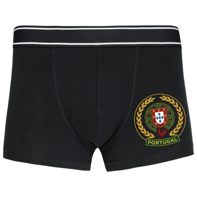 Boxerky Portugalské Srdce Ve Zlatém Věnci Kohout Barcelos A Fotbalová Hrdost