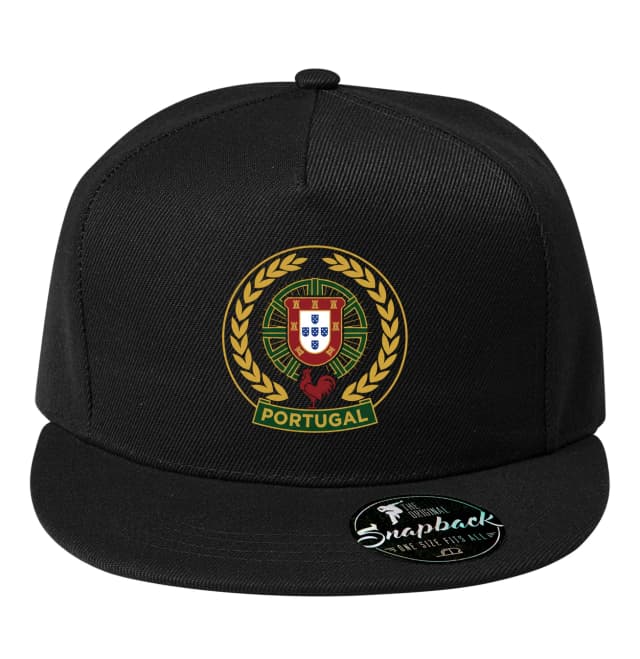Snapback Portugalské Srdce Ve Zlatém Věnci Kohout Barcelos A Fotbalová Hrdost