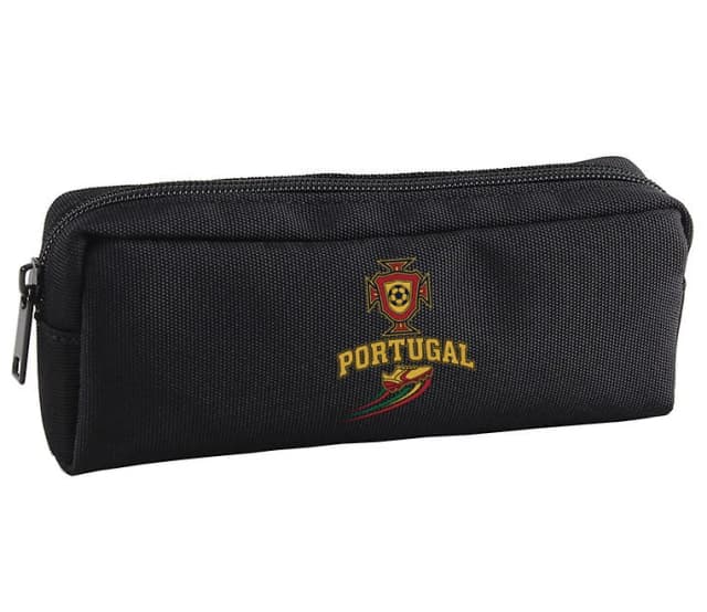 Školní penál Portugal Zlatý Fotbalový Emblém Retro Kopačky A Národní Hrdost