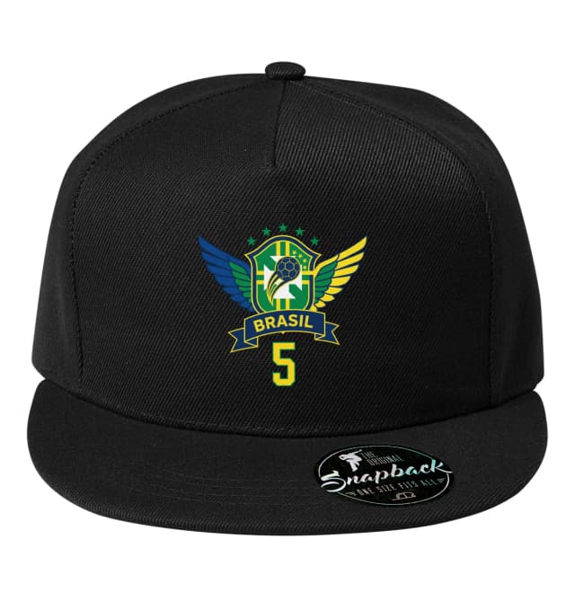 Snapback Křídla Legendy Brazil Emblém Mistra S Číslem 5