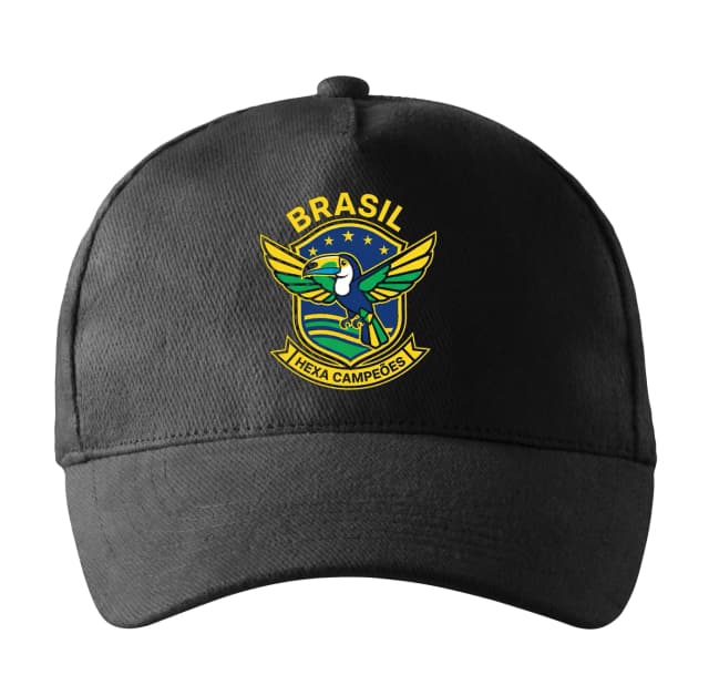 Kšiltovka Brazilský Tukan V Erbovém Štítu Hexa Šampionů