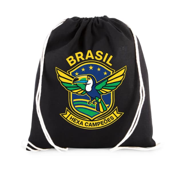 Vak na záda Brazilský Tukan V Erbovém Štítu Hexa Šampionů