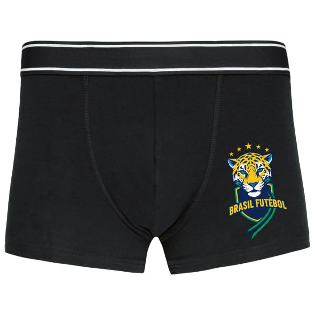 Boxerky Hrdý Jaguár Brazil Síla Styl A Fotbalová Vášeň Pro Fanoušky