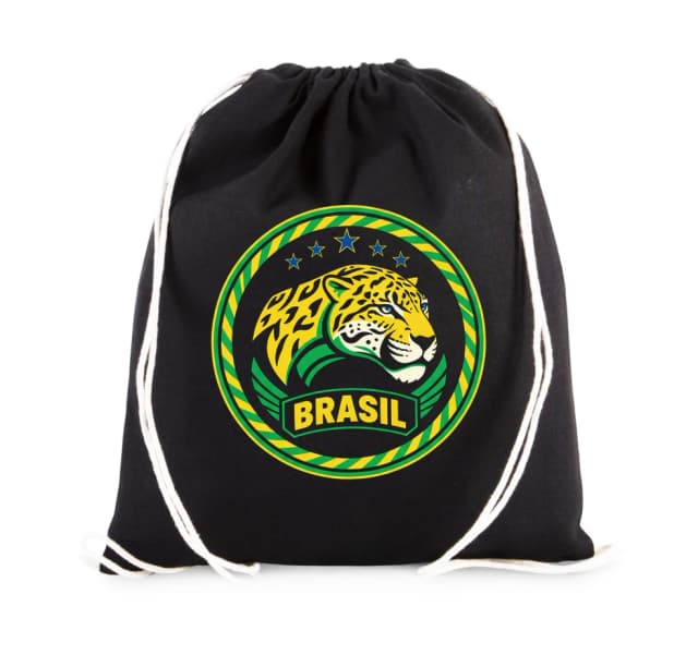 Vak na záda Emblém Jaguára Brasil Tropická Síla Fotbalová Hrdost A Styl