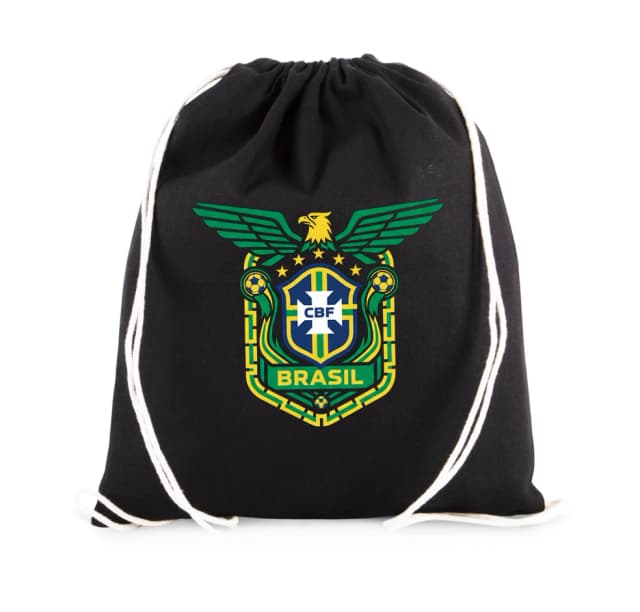 Vak na záda Orel A Zlatý Štít Cbf Fotbalová Síla Brazil Tradice A Hrdost