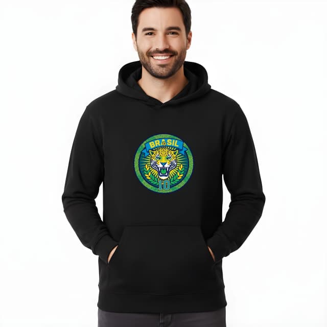 Mikina Divoký Jaguár Brasil Síla Desítky A Samba