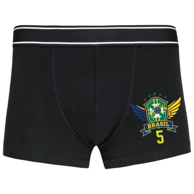 Boxerky Křídla Brasil Legendární Štít Číslo 5 A Pět Hvězd