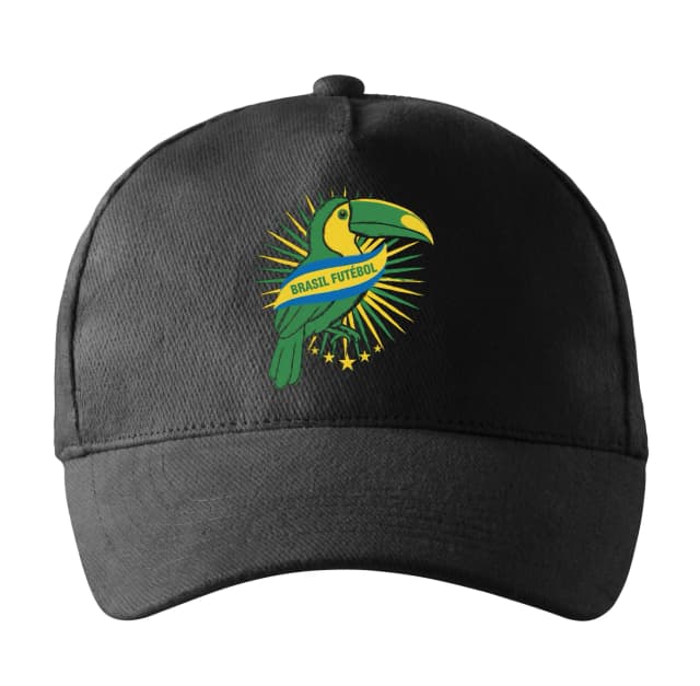 Kšiltovka Tukan Brasil Zářivá Fotbalová Vášeň V Zelenožlutém Stylu