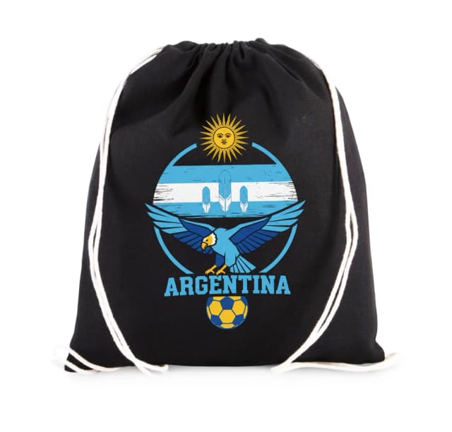 Vak na záda Argentina Fotbalový Orel Sluneční Síla Peří A Národní Hrdost