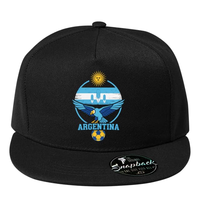 Snapback Argentina Fotbalový Orel Sluneční Síla Peří A Národní Hrdost