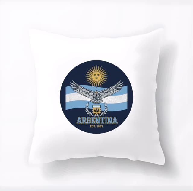 Polštář Sluneční Orel Argentina Síla Albiceleste A Tradice