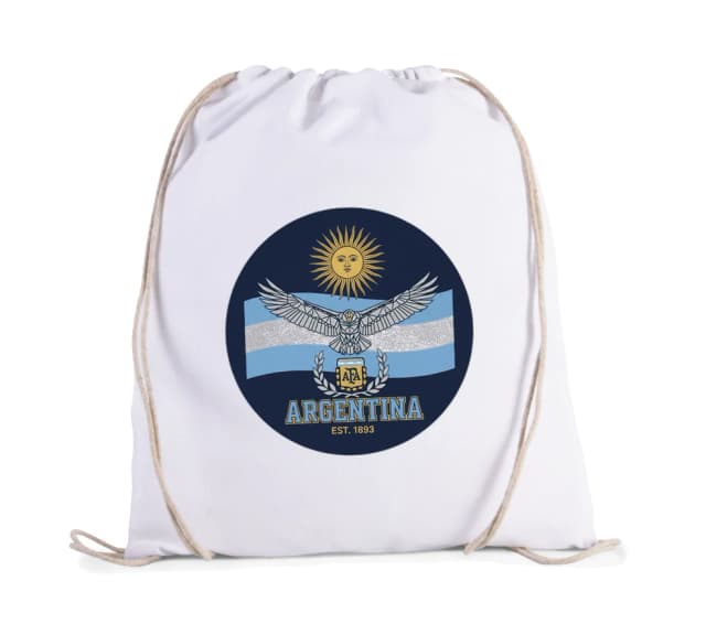 Vak na záda Sluneční Orel Argentina Síla Albiceleste A Tradice