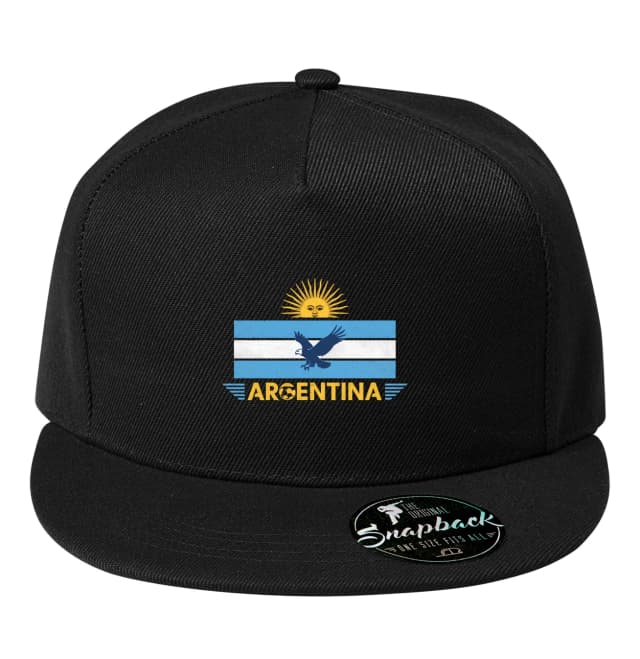 Snapback Slunce Máje Argentina Fotbalový Orel Retro Hrdost A Vášeň