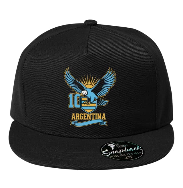 Snapback Modrý Orel Argentina S Číslem 10 Síla Hrdost A Vášeň