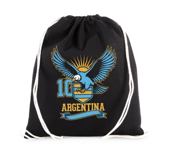 Vak na záda Modrý Orel Argentina S Číslem 10 Síla Hrdost A Vášeň