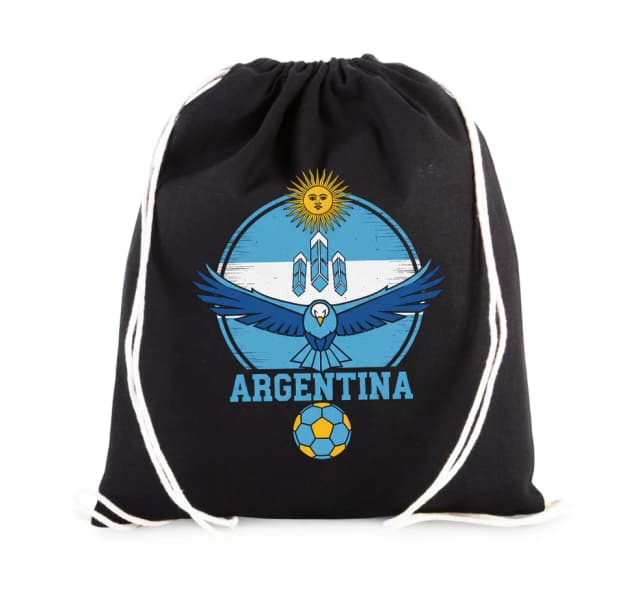Vak na záda Argentina Modrý Orel Slunce Křídla A Fotbalová Vášeň