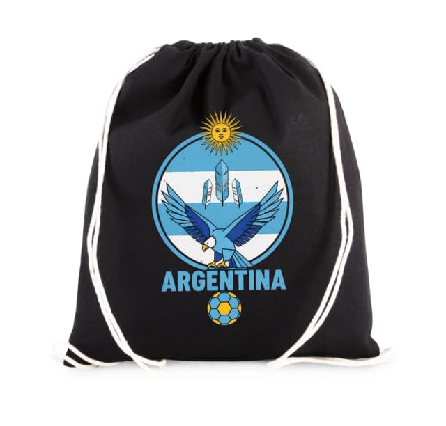 Vak na záda Argentina Modrobílý Orel Slunce A Fotbalová Vášeň