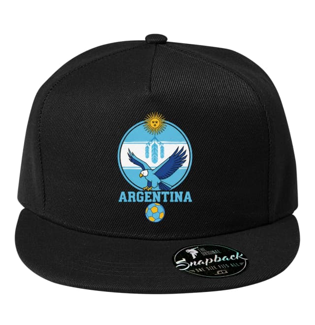 Snapback Argentina Sluneční Orel S Peřím A Fotbalem