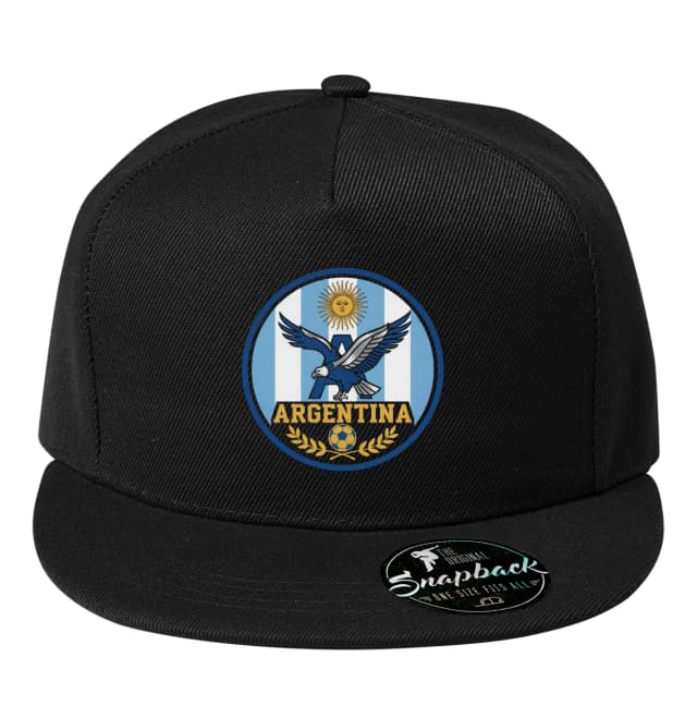 Snapback Argentina Orlí Štít Fotbalová Síla Slunce A Vítězná Vavřínová Koruna
