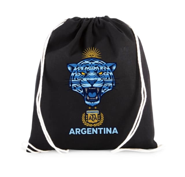 Vak na záda Argentina Afa Divoký Modrý Tygr Se Sluncem A Hrdostí