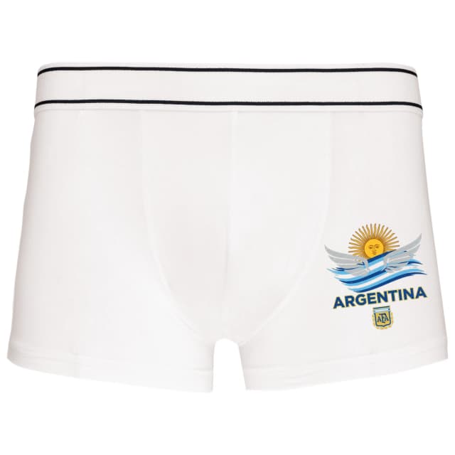 Boxerky Sluneční Křídla Argentiny Vlna Národní Hrdosti A Afa Emblém